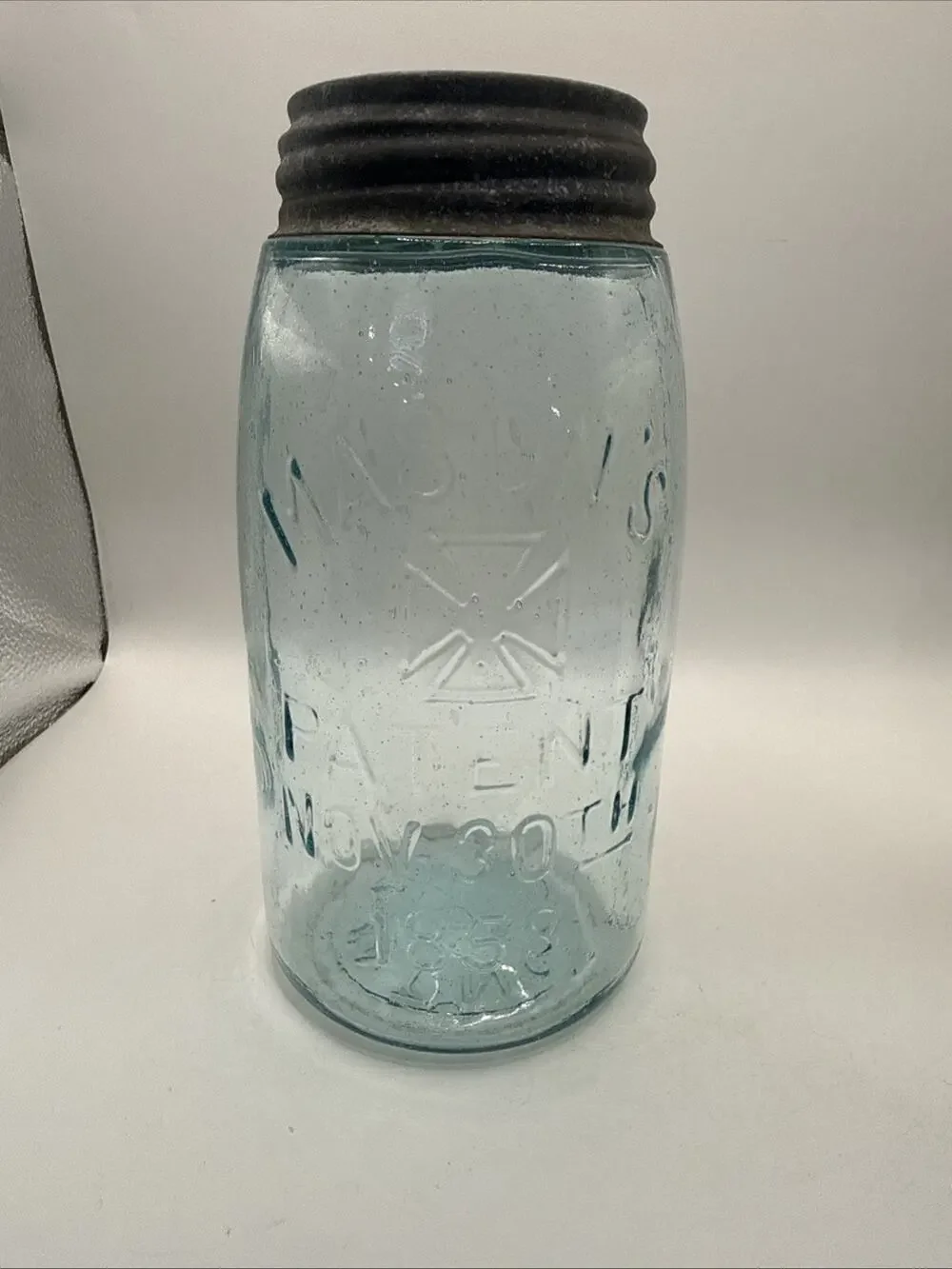 MASON'S PATENT NOV.30TH 1858 keystone JAR